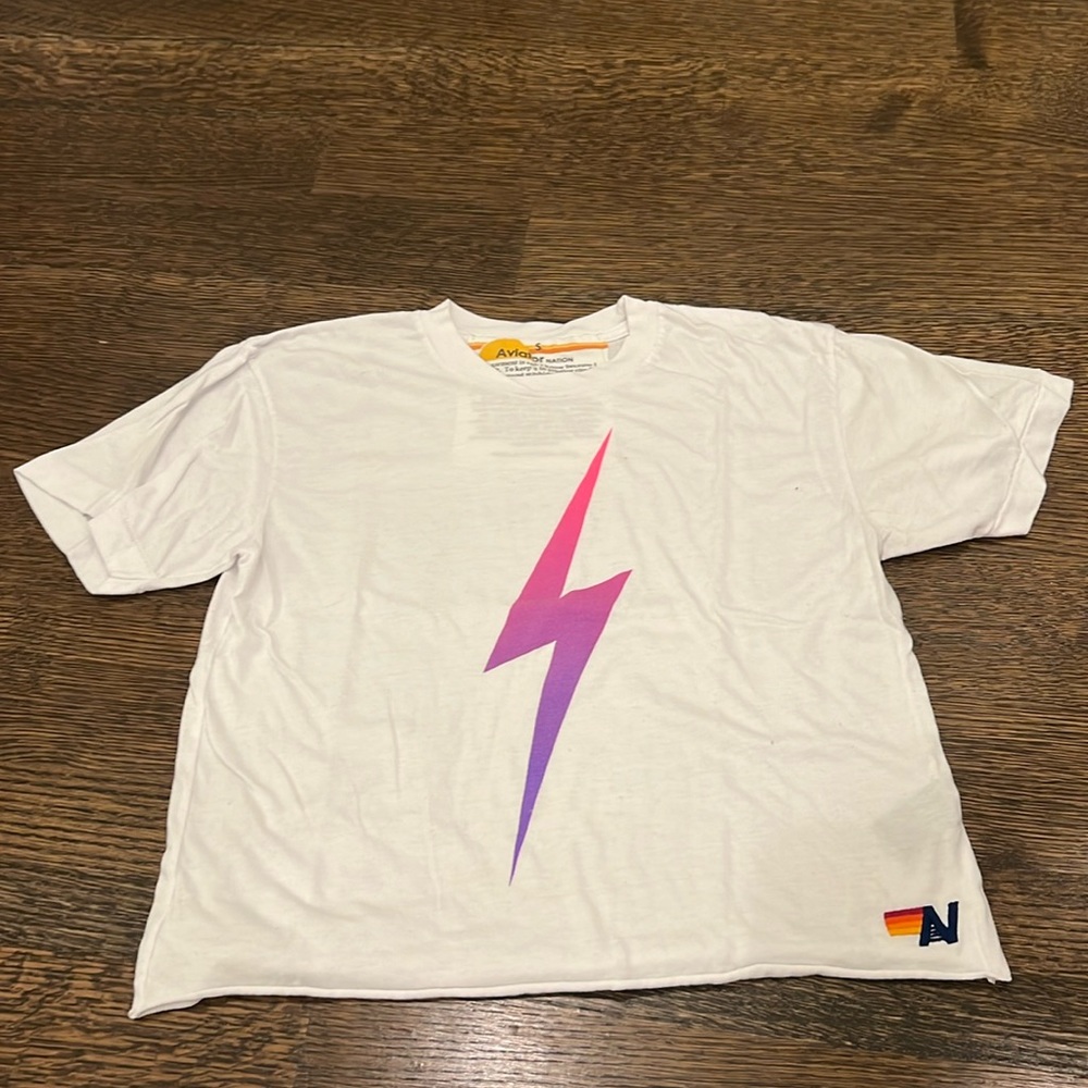 Women’s S AVIATOR NATION t shirt. Great condition.